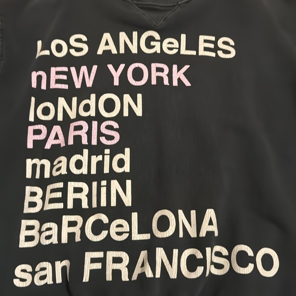 Anine Bing City Love Sweatshirt XS - Picture 7 of 11